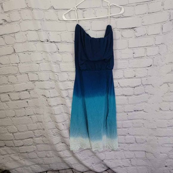 Young Fabulous & Broke Dresses & Skirts - 𝅺Young Fabulous and Broke Medium Blue Tie Dye Ombre Mini Dress